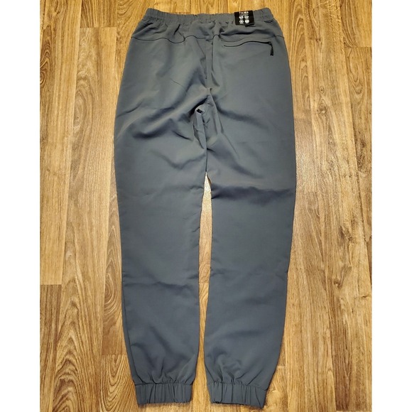 BOLA Joggers Pants Men Large Gray Stretch Nylon Wicking Breathable Comfort Fit - Picture 3 of 7
